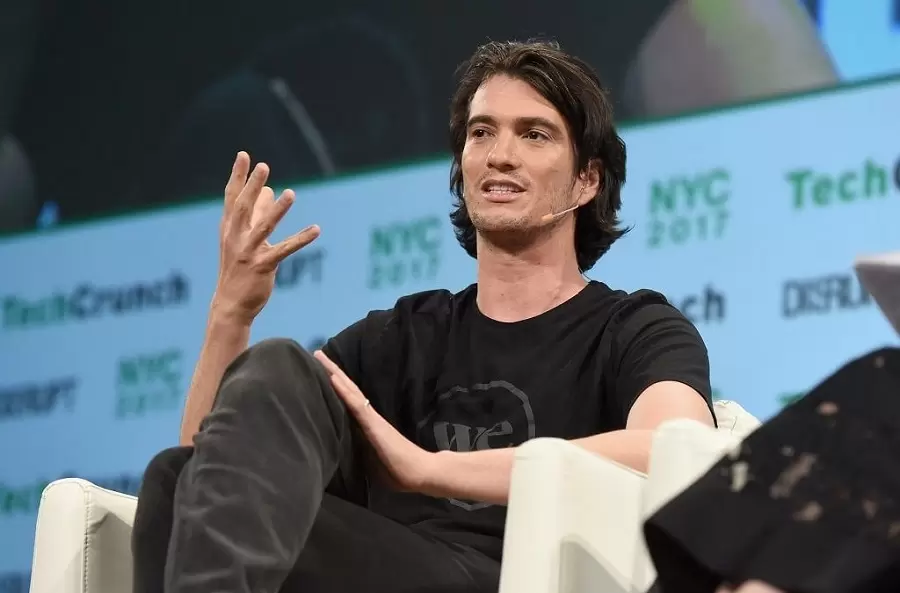 Adam Neumann, ex-CEO da WeWork, participa de debate