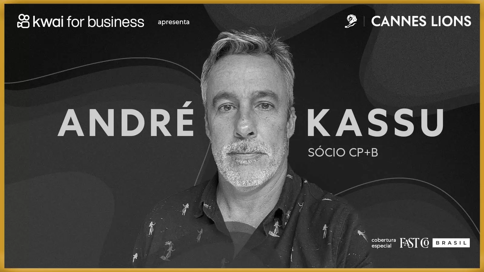 André Kassu, sócio da agência de publicidade CP+B