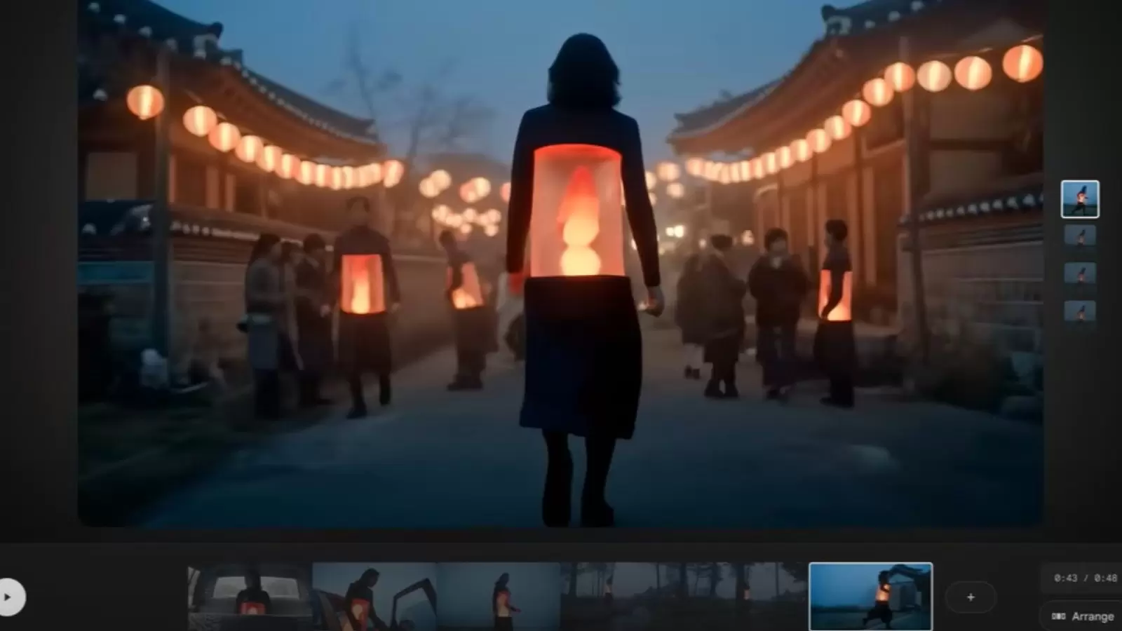 Cena desenvolvida por IA do Google