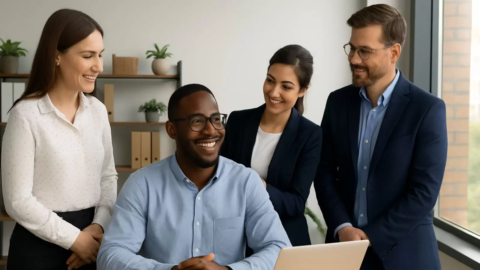 pessoas em uma ambiente de trabalho