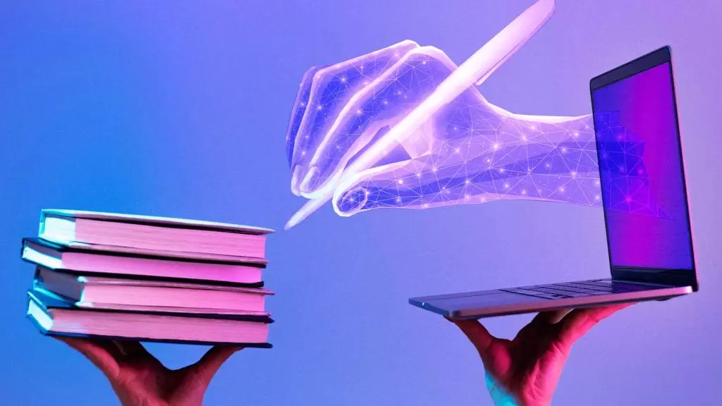 intelig&ecirc;ncia artificial usada por escritores na  confec&ccedil;&atilde;o de livros