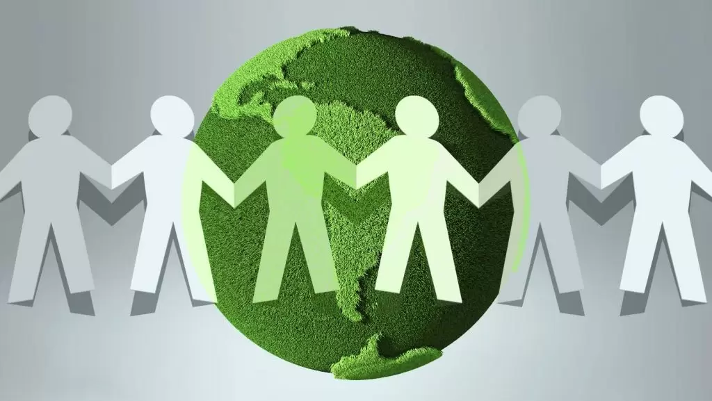 uni&atilde;o pelo meio ambiente e responsabilidade social/ ESG