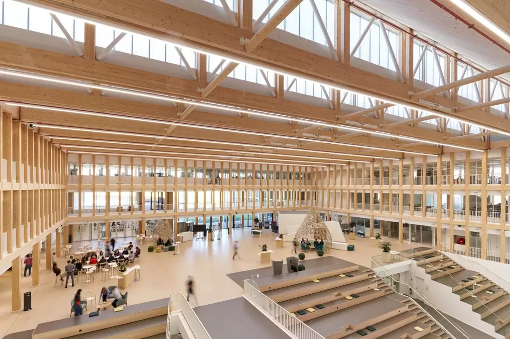 pr&eacute;dio do Centro de Inova&ccedil;&atilde;o da Danone em Paris