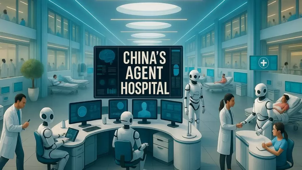 Hospital na China gerido por robôs