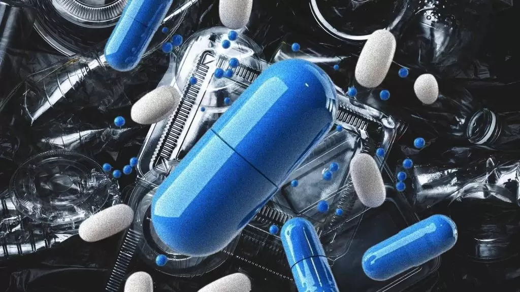 cápsulas de remédio azuis e brancas