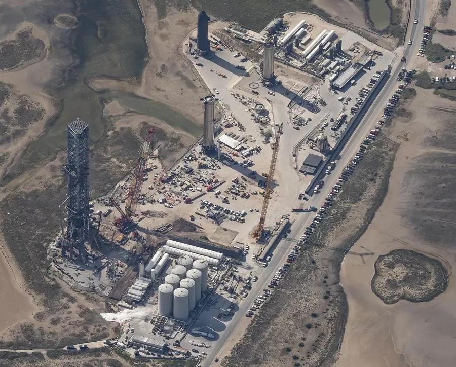 Starbase da SpaceX em Boca Chica, no Texas