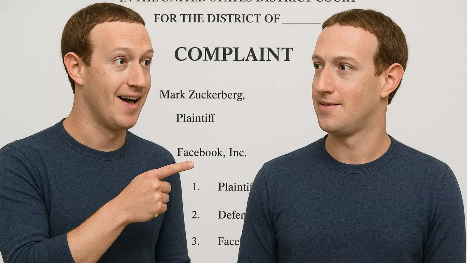 Mark Zuckerberg processo