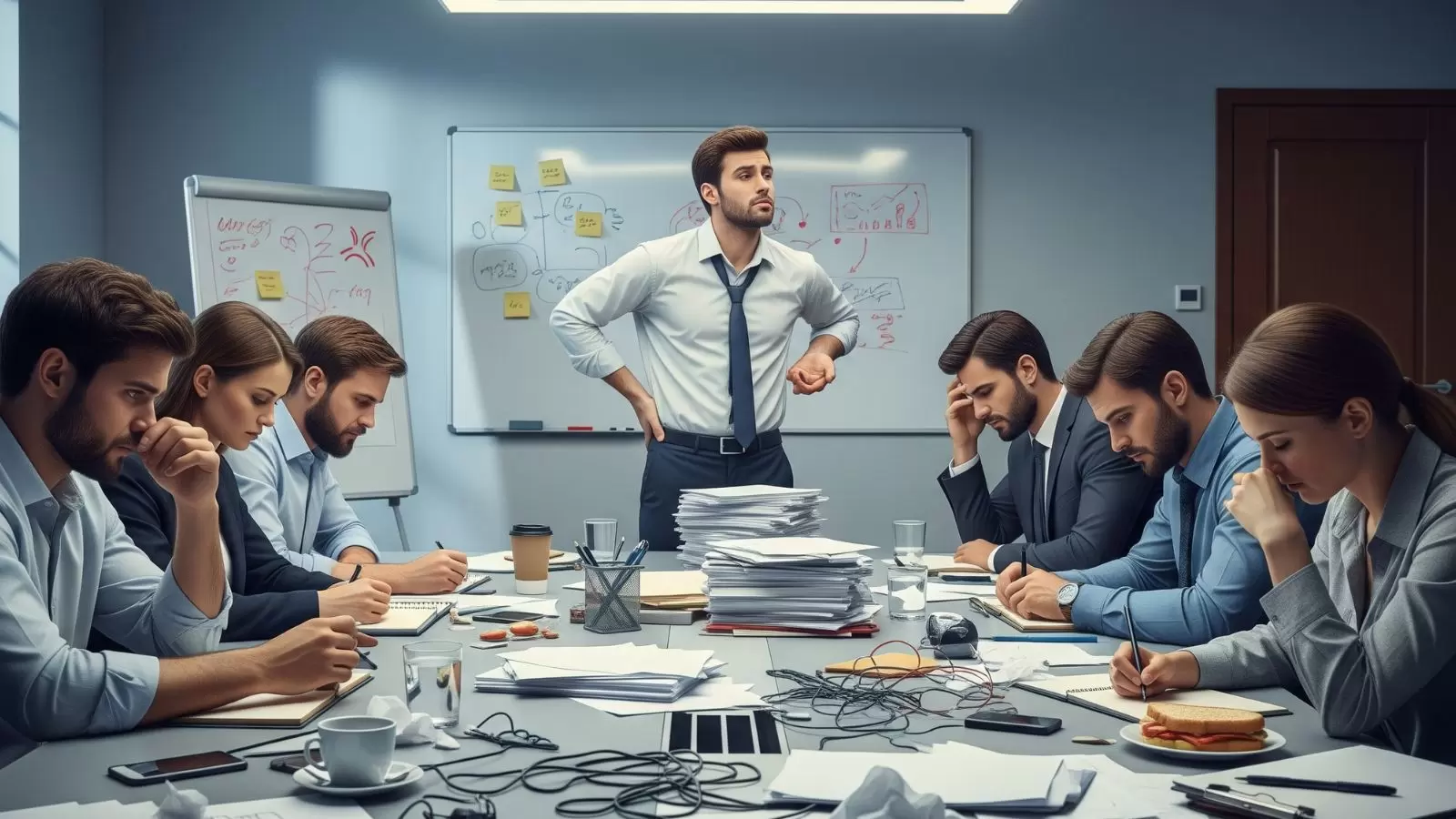 Líder imaturo emocionalmente