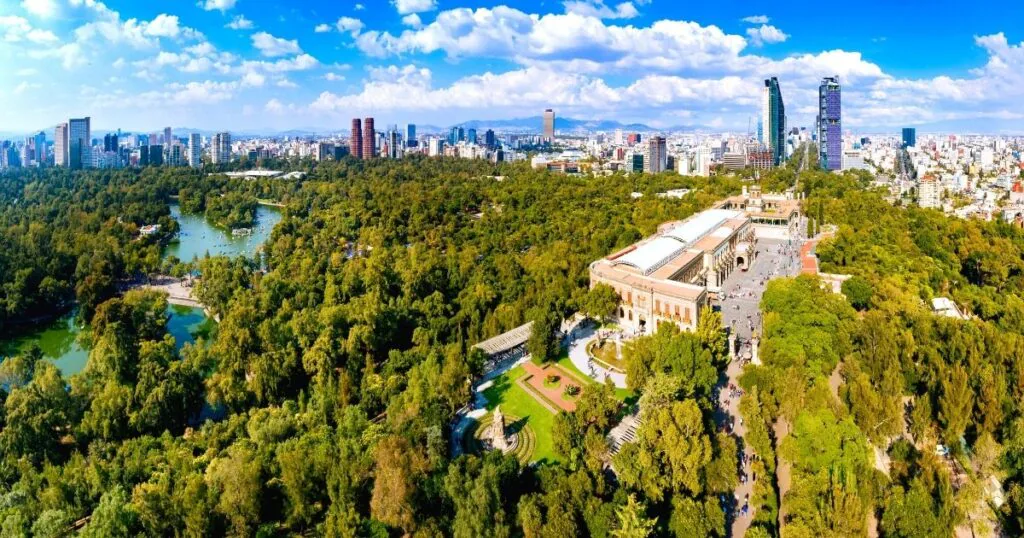 Bosque de Chapultepec, na Cidade do M&eacute;xico