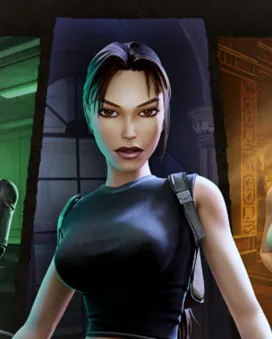 personagem Lara Croft do videogame Tomb Rider