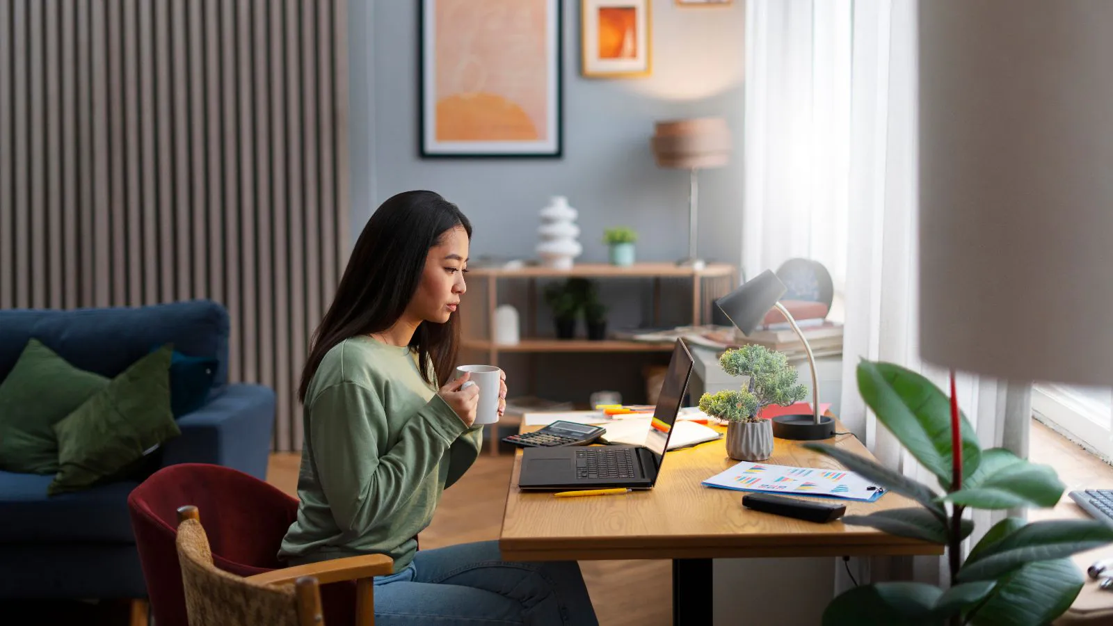 Manter o foco no home office