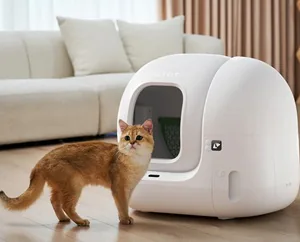 caixa de areia autolimpante para gatos