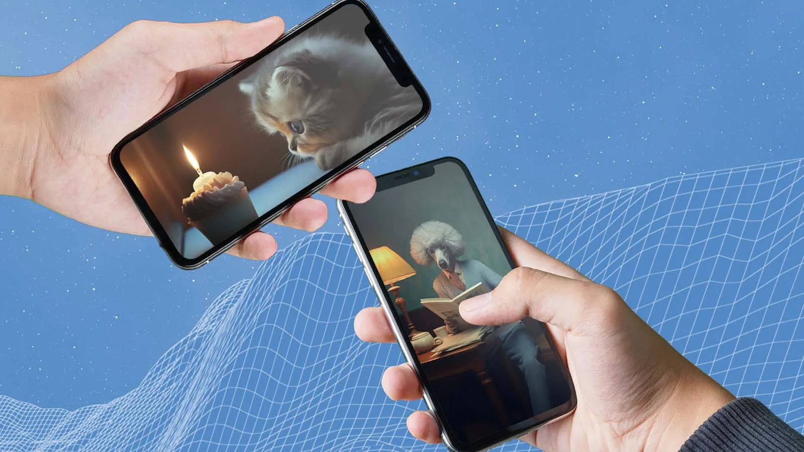 vídeos para celular feitos com inteligência artificial