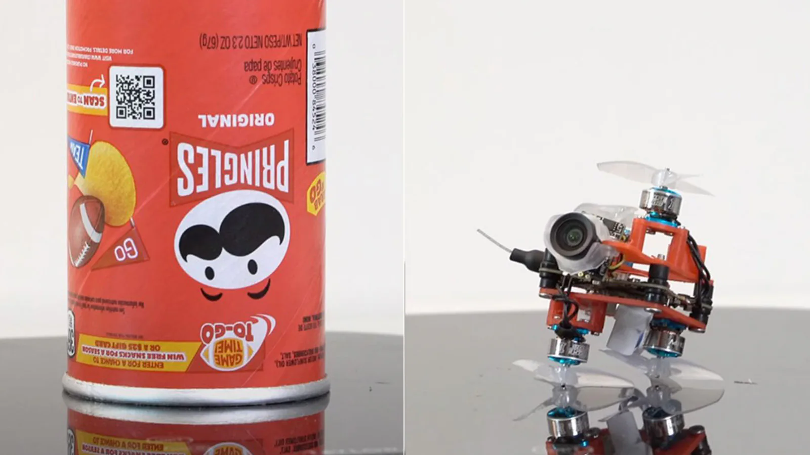 Ele cabe em uma lata de Pringles: o drone que desafia a física e revela o futuro da robótica