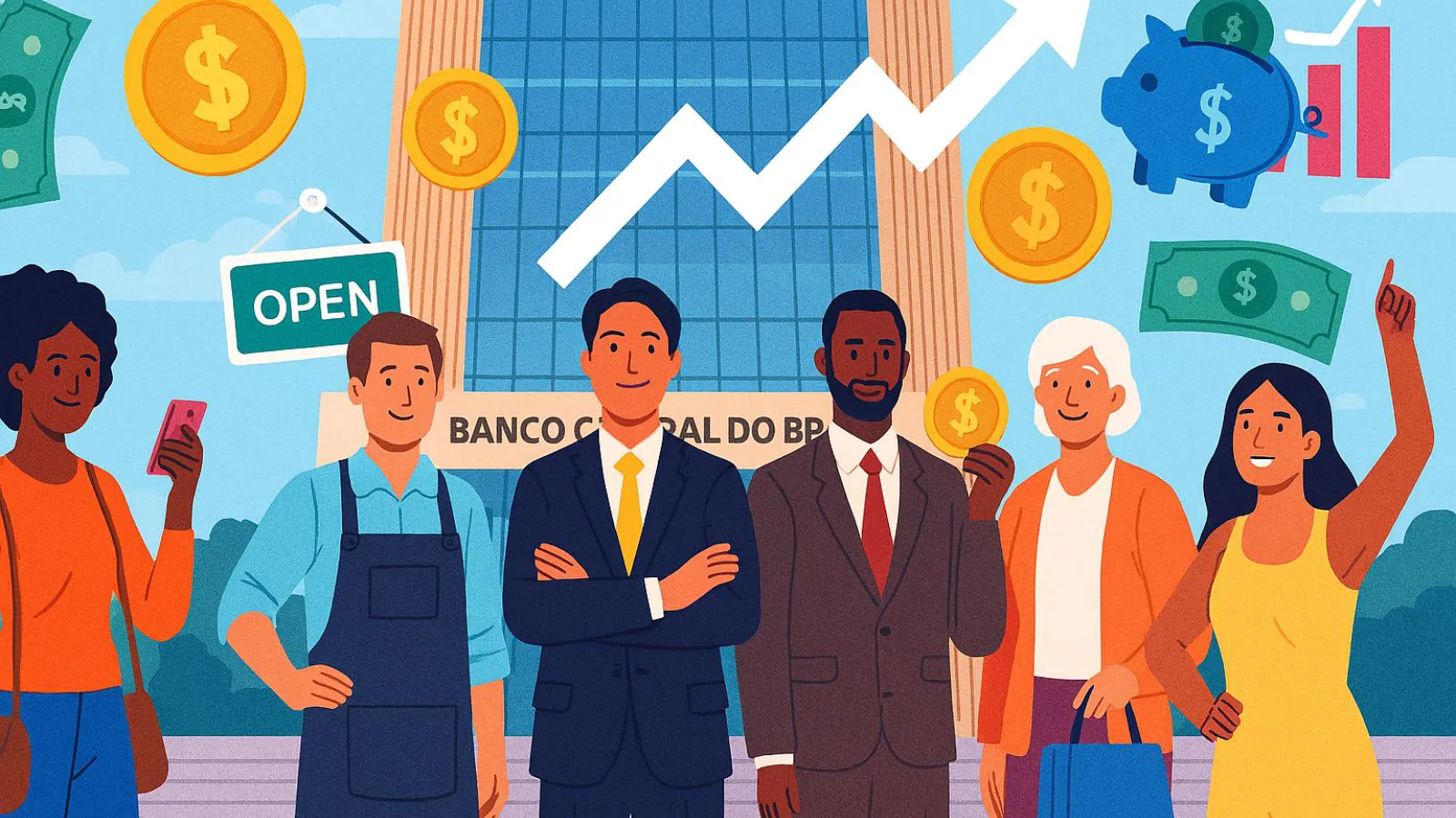 Banco Central dinheiro a receber