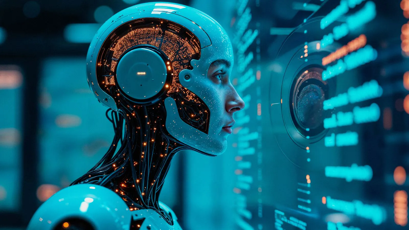 Robô em datas centers