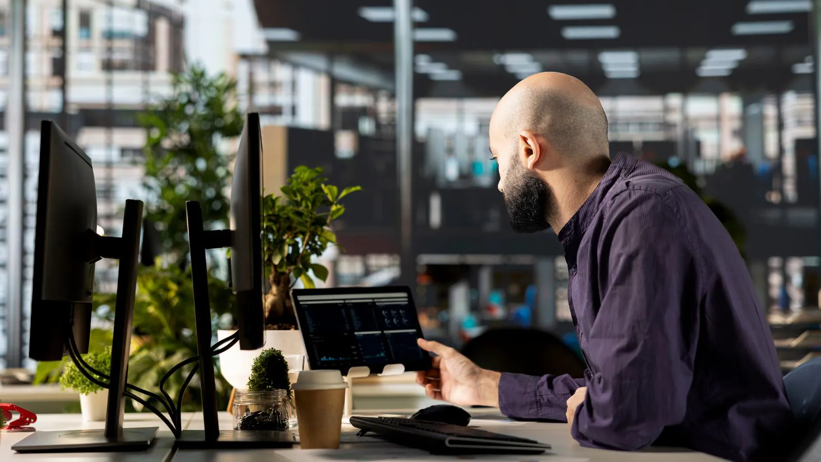 Perplexity AI ambiente profissional