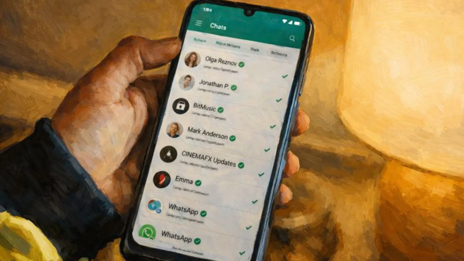 Conversa de WhatsApp