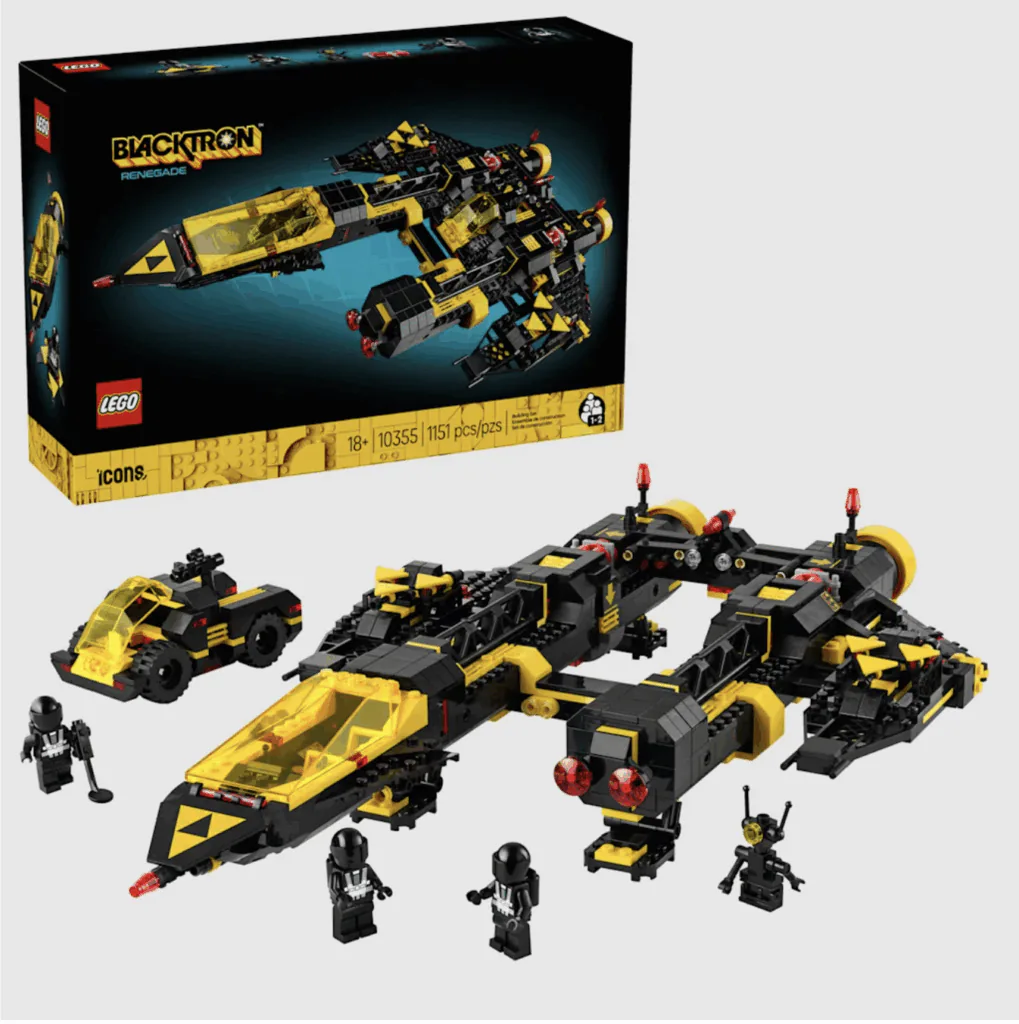 The Blacktron Renegade (Divulga&ccedil;&atilde;o/Lego)