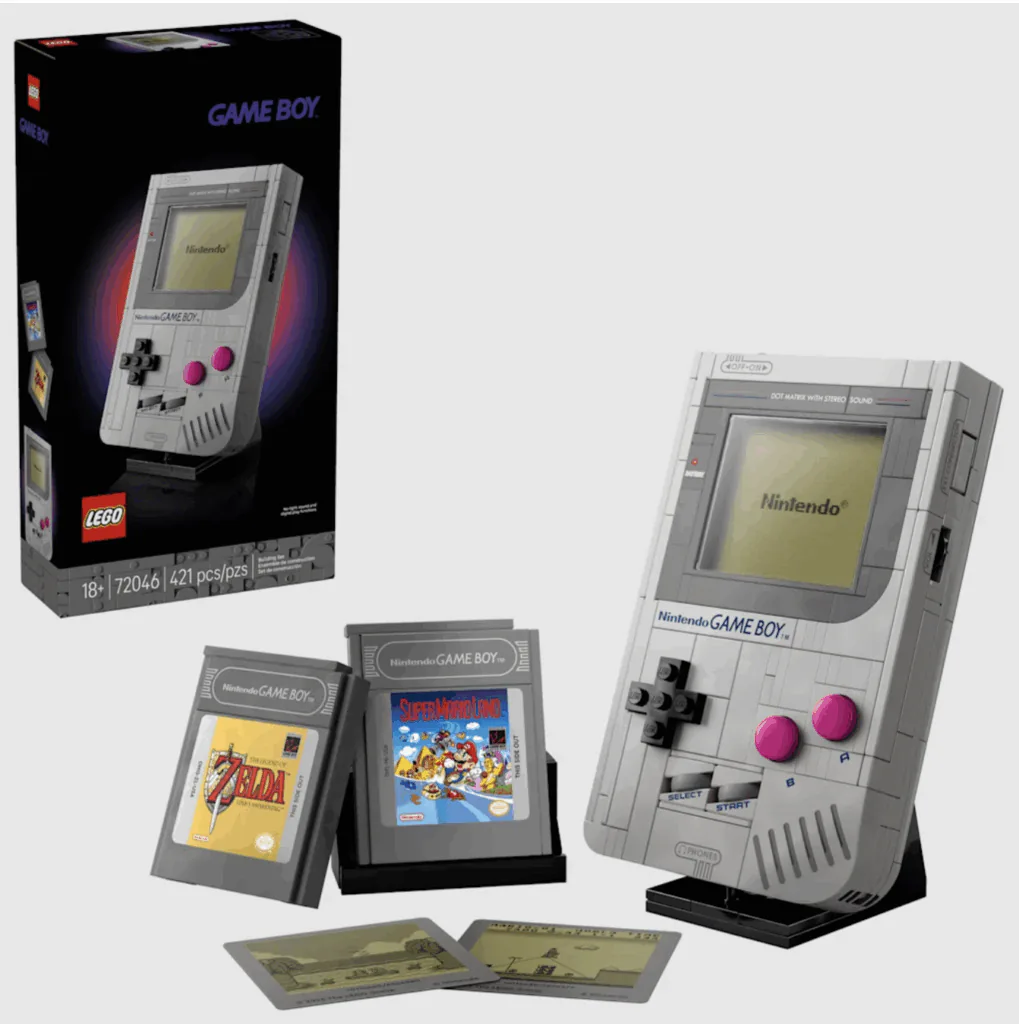 Game Boy &eacute; outro sucesso da Lego (Divulga&ccedil;&atilde;o/Lego)