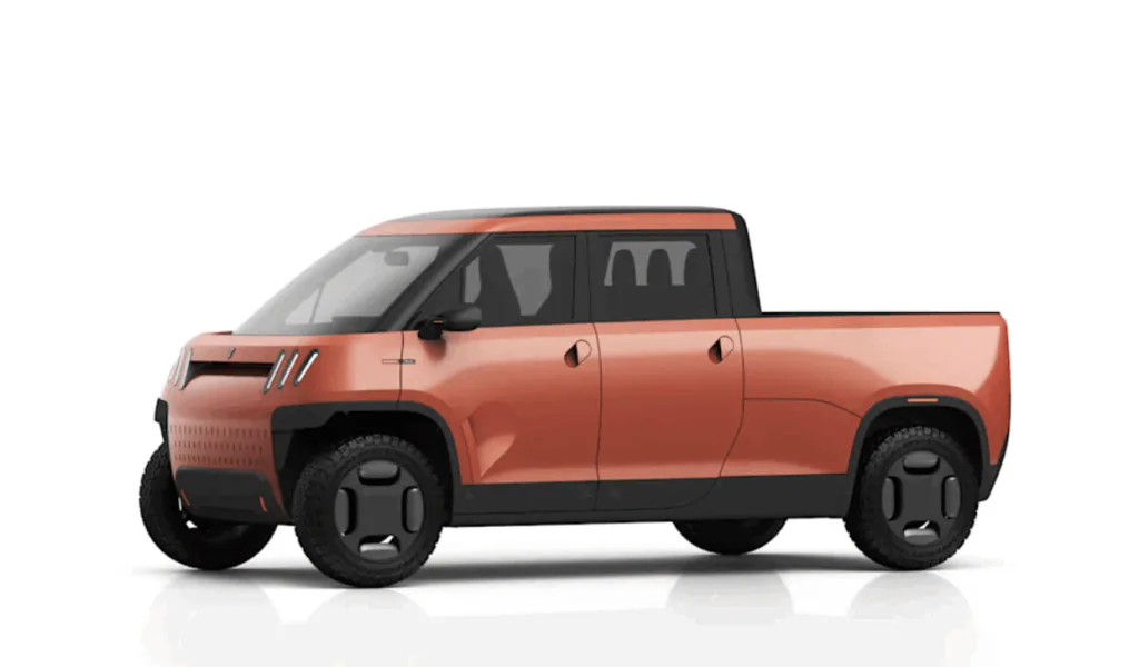 Caminhonete mini modelo Telo MT1 VE