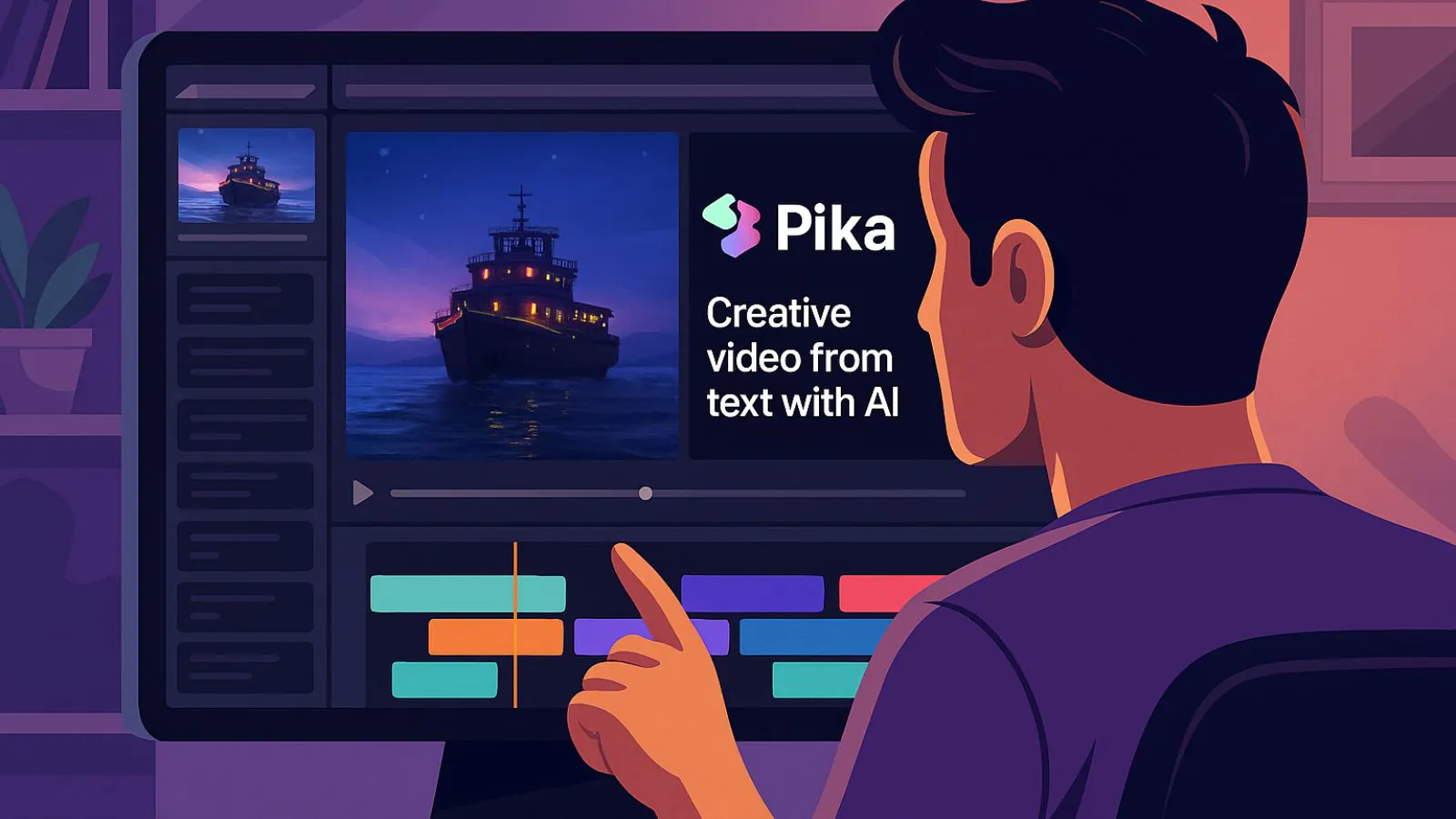 Pika Labs criação de vídeos com IA