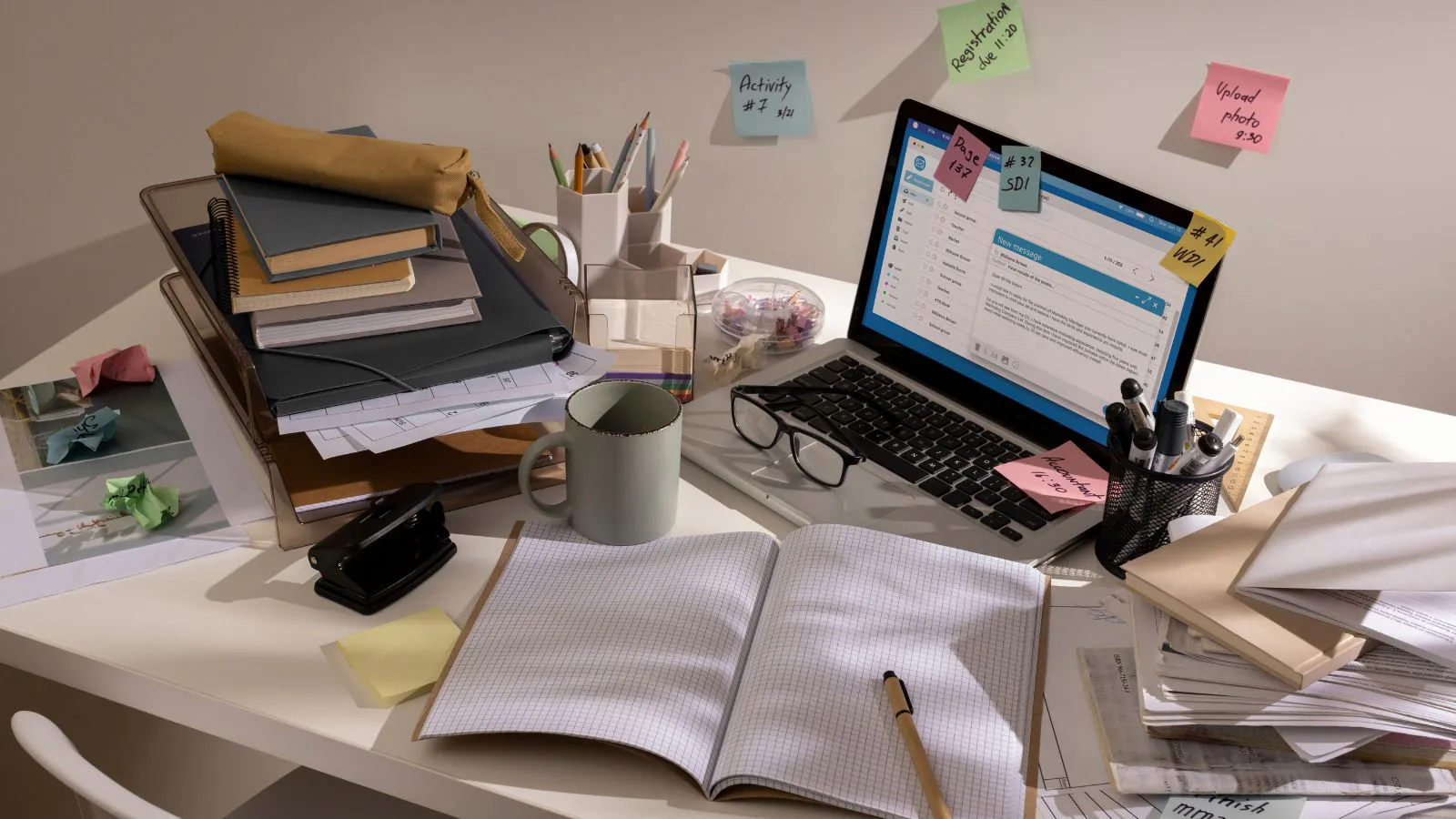 Tarefas final de ano organização