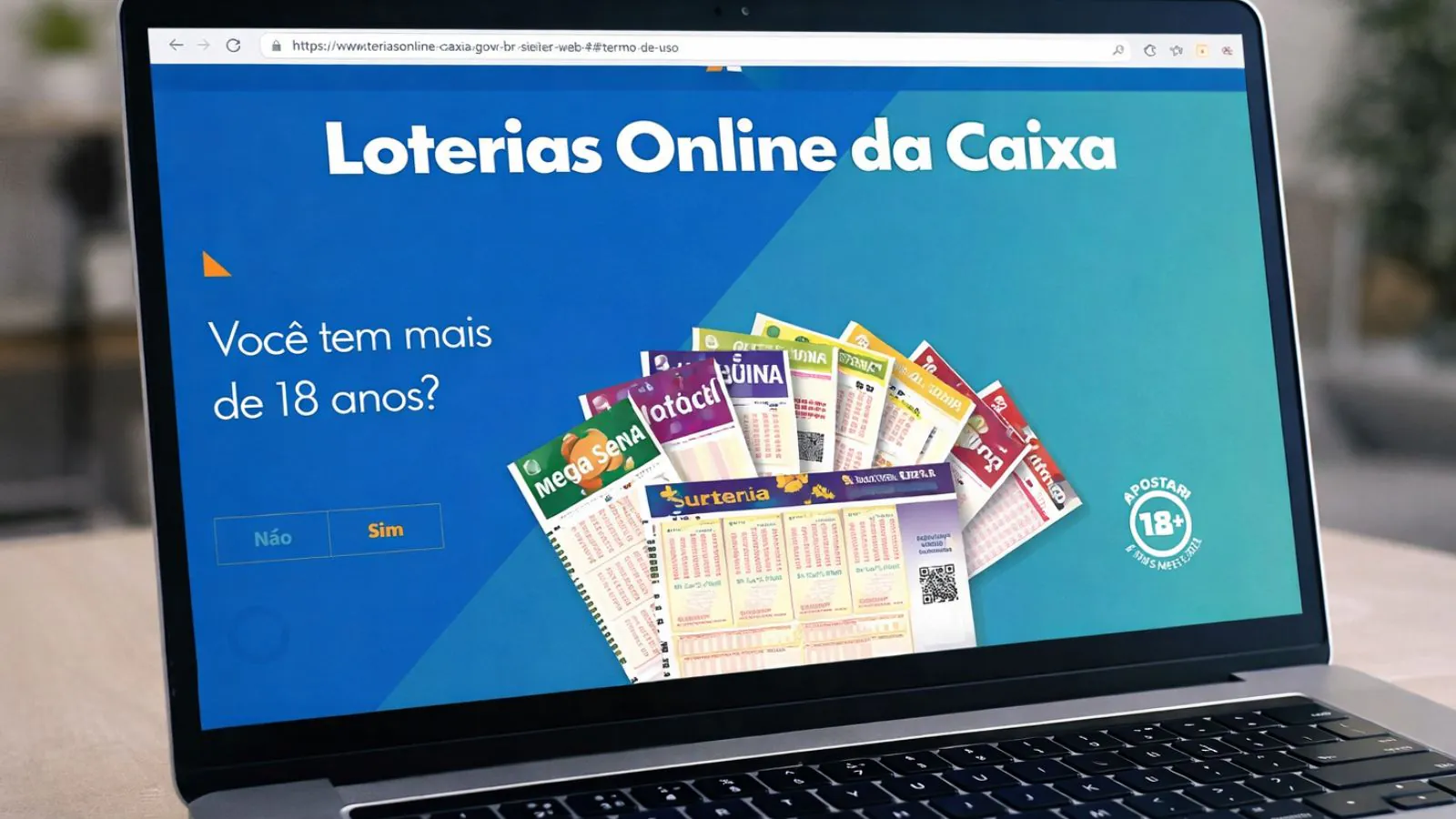Site da Caixa Federal