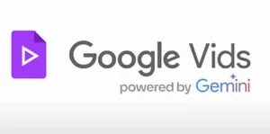 logotipo do aplicativo de cria&ccedil;&atilde;o de v&iacute;deos Google Vids