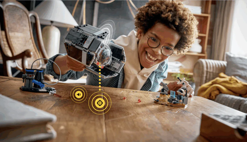 LEGO&reg; Star Wars&trade; SMART Play&trade;: Darth Vader&rsquo;s TIE Fighter&trade; building set