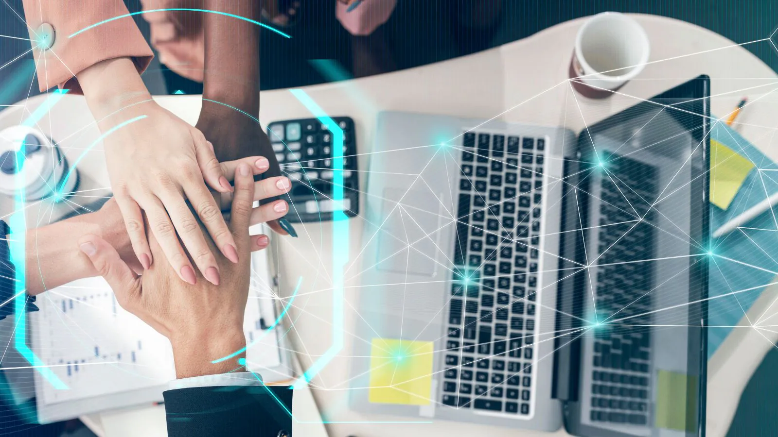 Notebook e conceito de ferramentas de IA