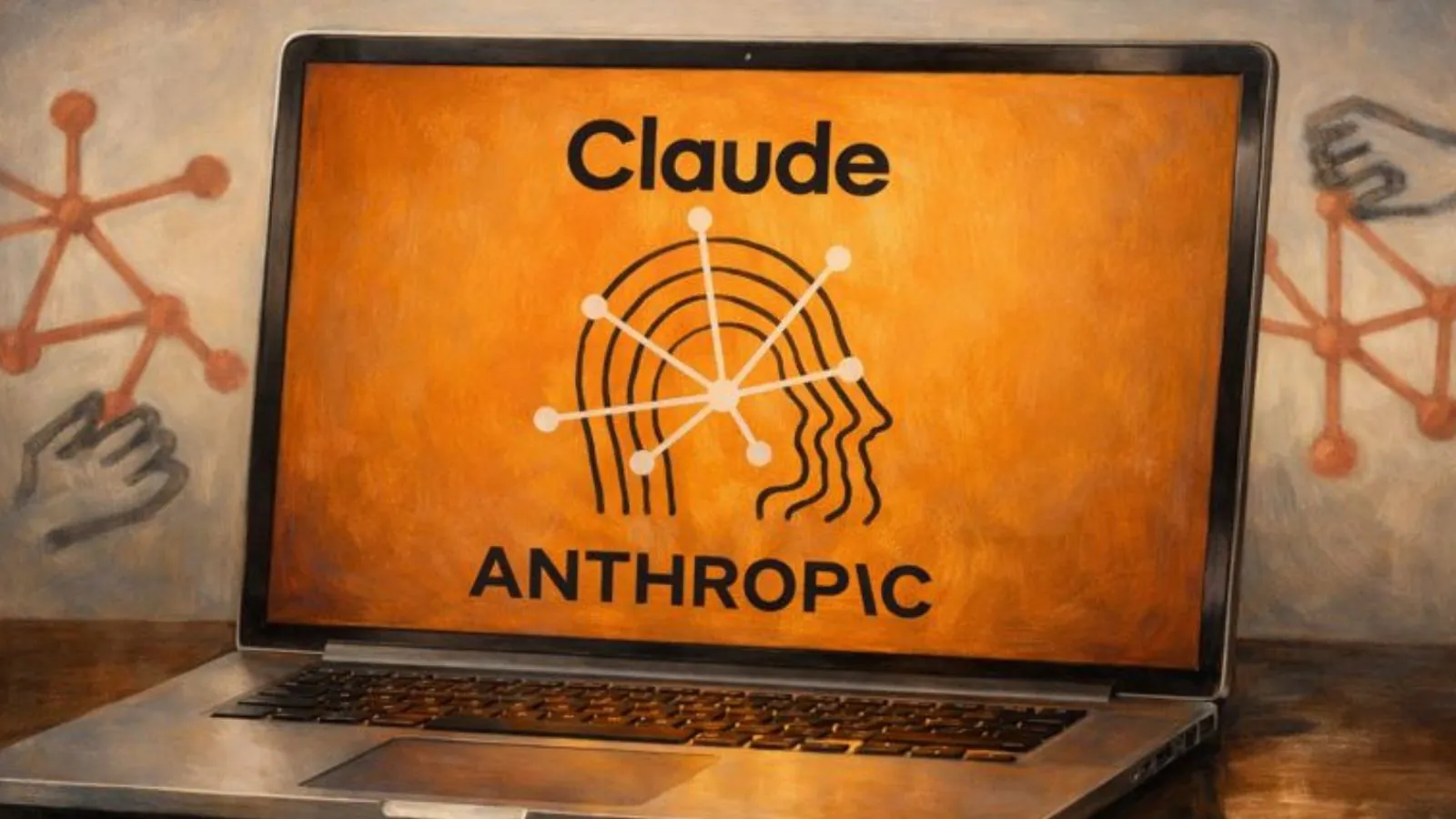 Tela do Anthoropic em notebook