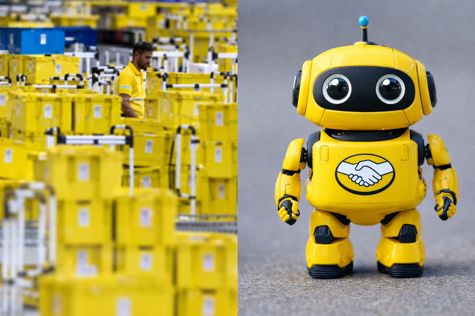 Mercado Livre e robô