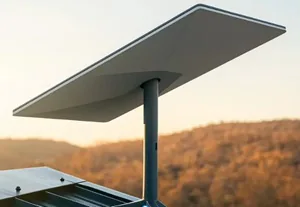 antena terrestre para comunica&ccedil;&atilde;o via sat&eacute;lite