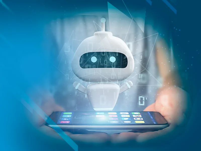 agente de intelig&ecirc;ncia artificial no celular