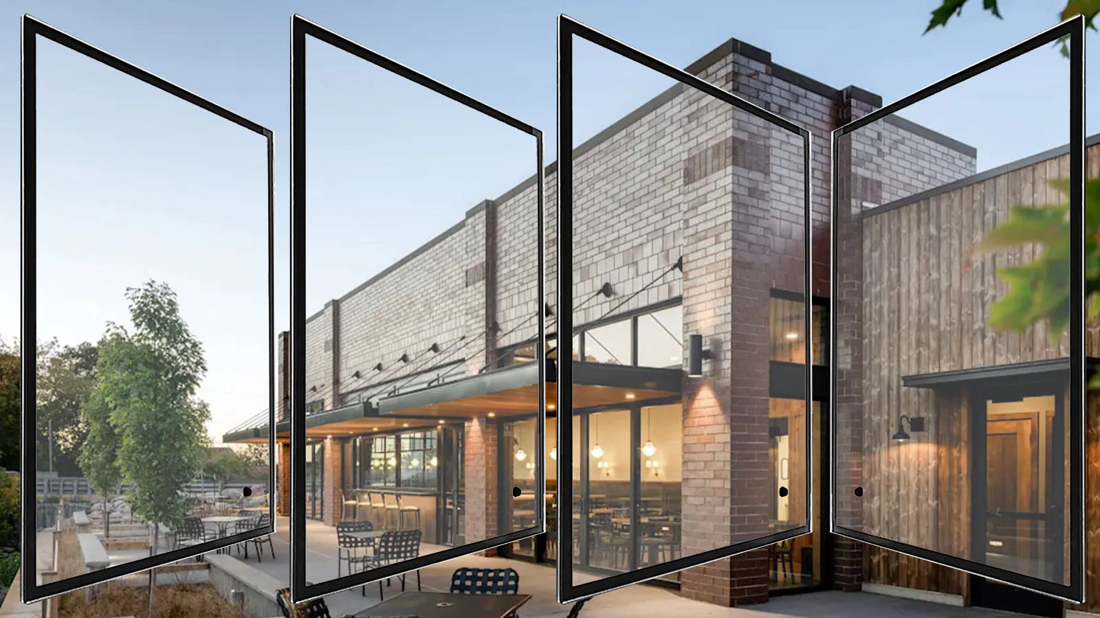 janela com isolamento térmico LuxWall