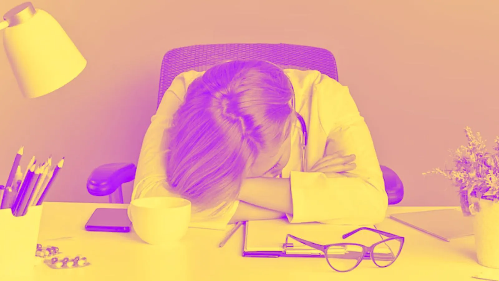 Mulher com preguiça