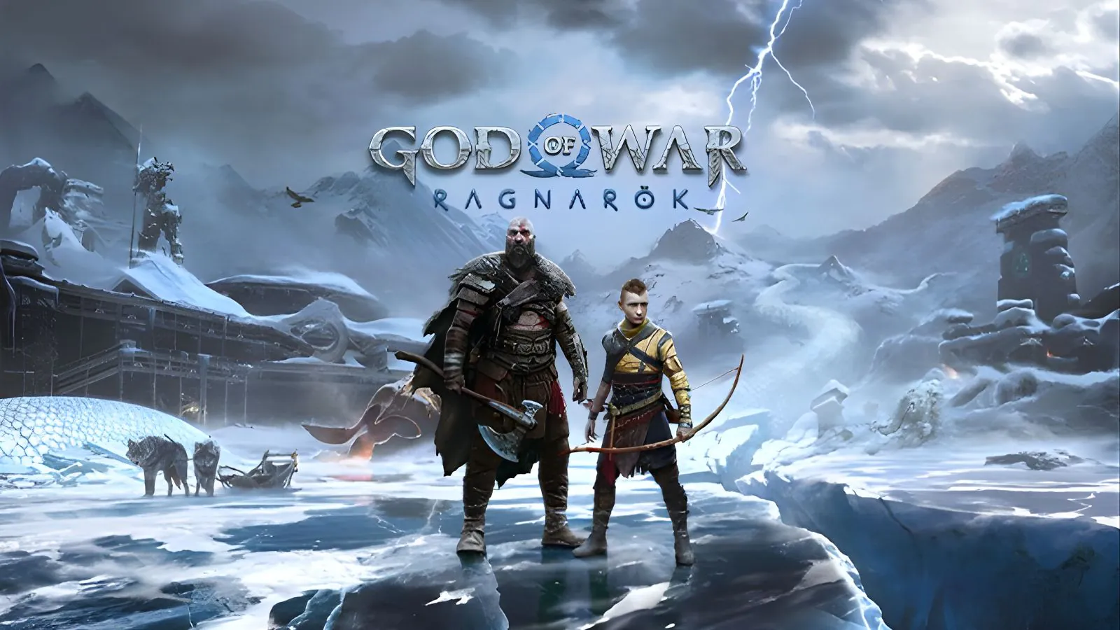 Capa do jogo God of War Ragnarok