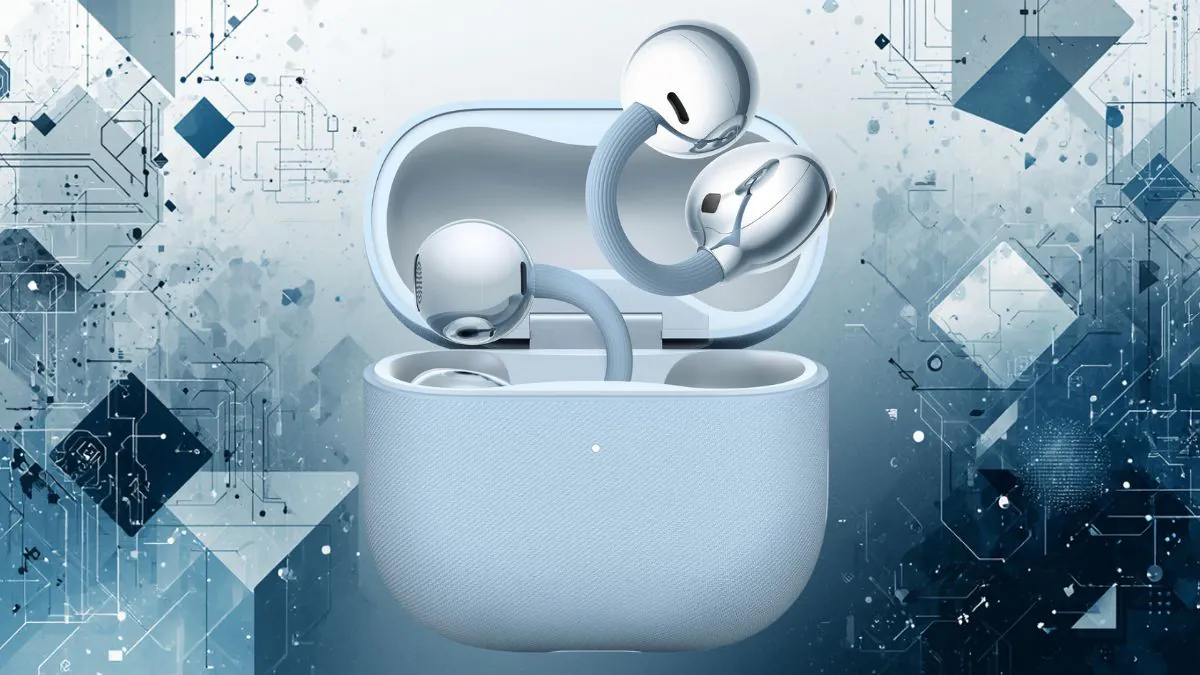 FreeClip 2 um fone open ear que lembra um piercing