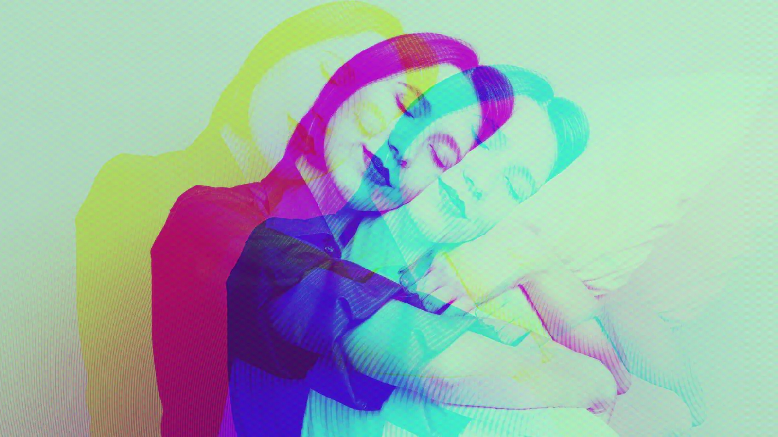 mulher deitada no travesseiro