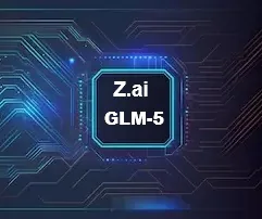 logotipo do modelo de linguagem GLM-5, da chinesa Z.ai