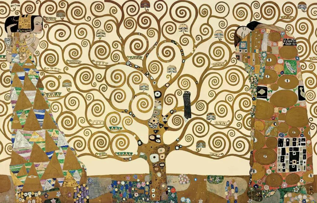 "A árvore da vida", de Gustav Klimt