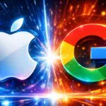 Logo Apple e Google