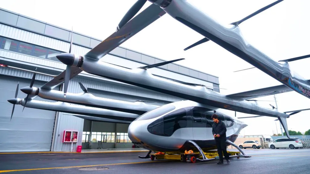 Avi&atilde;o el&eacute;trico chin&ecirc;s Matrix