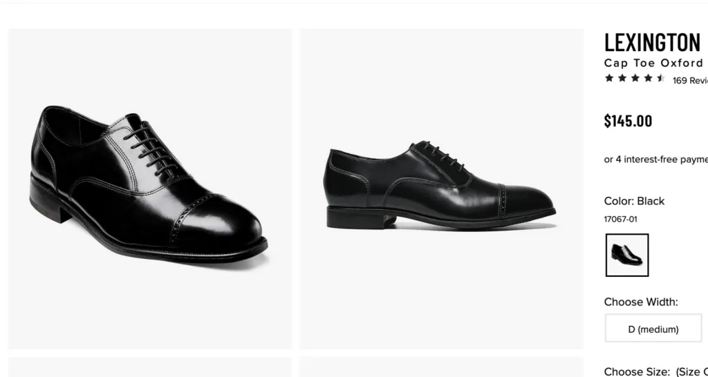 o modelo de sapato da Florsheim que Trump usa e distribuiu de presente &agrave; parte da equipe. Entre os presenteados, Marco Rubio.