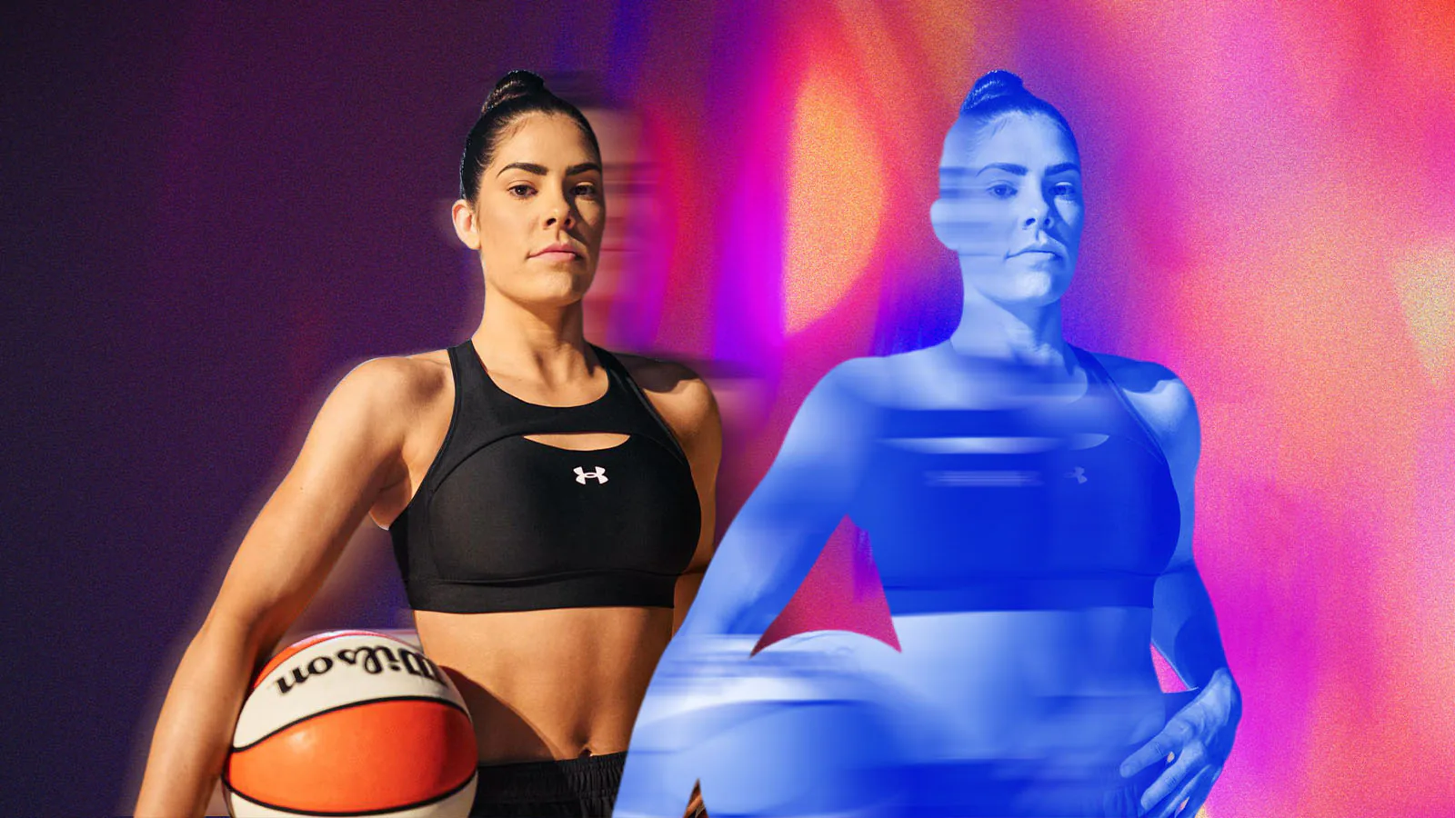 jogadora de basquete da WNBA cria gêmea digital