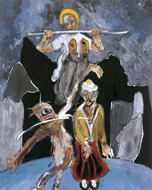 quadro Leap of Faith (Salto de Fé), de Michael Hafftka