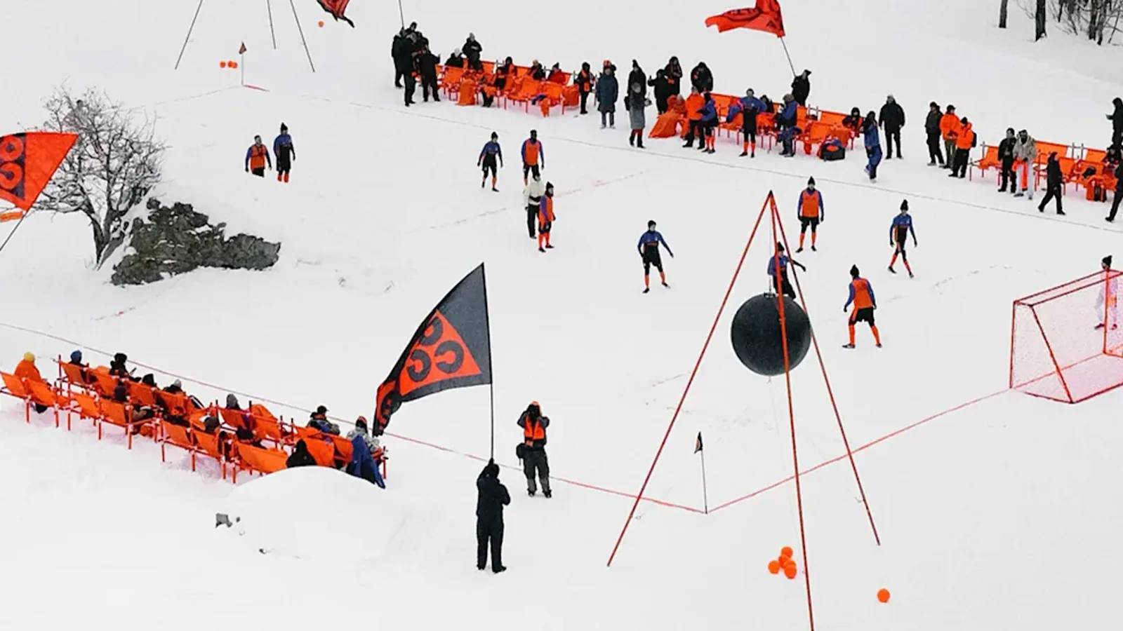 campo de futebol portátil da Nike