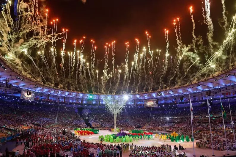 Abertura das Olimp&iacute;adas Rio 2016