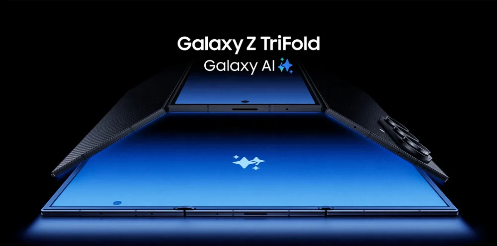 Galaxy Z Trifold, celular dobrável da Samsung com tela tripla